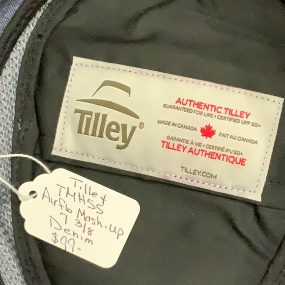 Tilley TMH55 AIRFLO MASH-UP hat - Denim - Picture 9 of 13